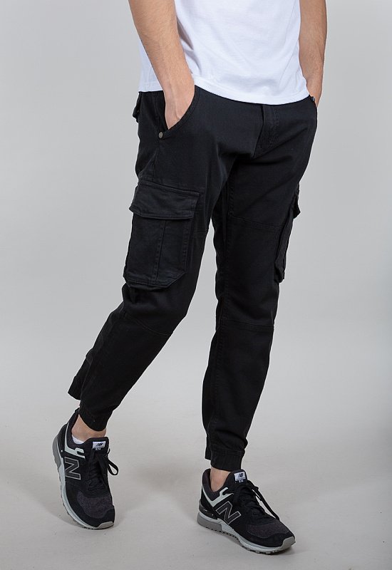 ALPHA INDUSTRIES Dlhé nohavice Army Pant - čierne (196210/03)