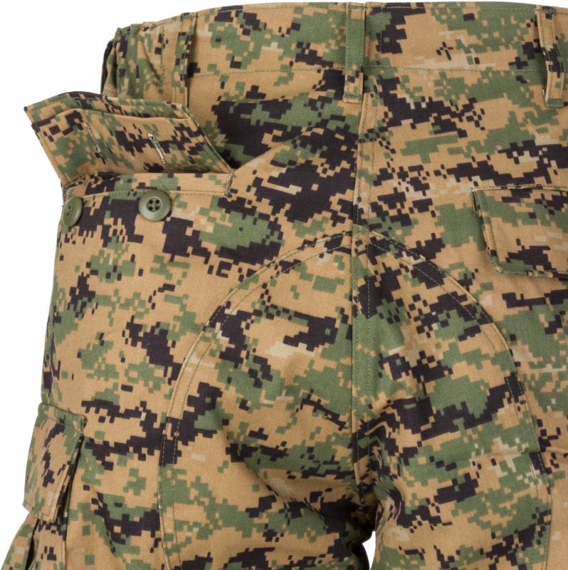 HELIKON Dlhé nohavice USMC Twill - digital woodland (SP-USM-PT-07)