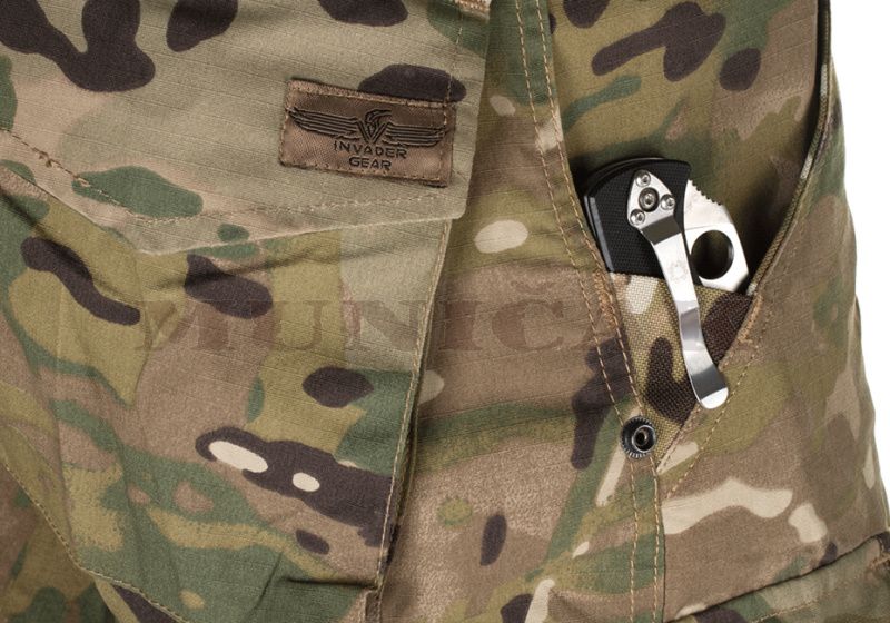 INVADER GEAR Dlhé nohavice Ranger Combat - multicam (11562)