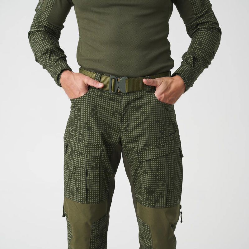 HELIKON Dlhé nohavice MCDU - ERDL / olive green (SP-MCD-SP-1P02A)