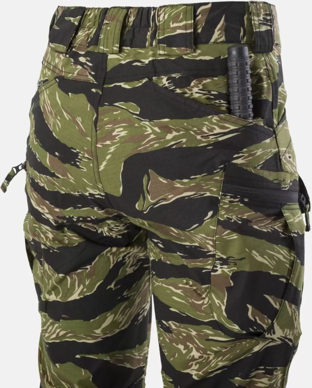 HELIKON Dlhé nohavice UTP PolyCotton Stretch RipStop - taiga green (SP-UTL-SP-09)