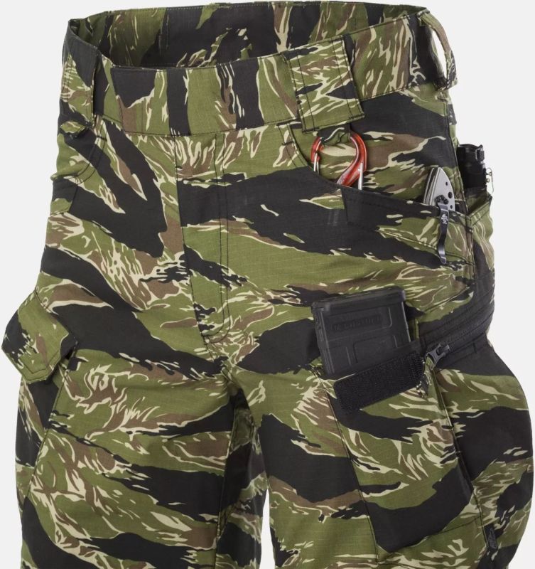 HELIKON Dlhé nohavice UTP PolyCotton Stretch RipStop - olive green (SP-UTL-SP-02)