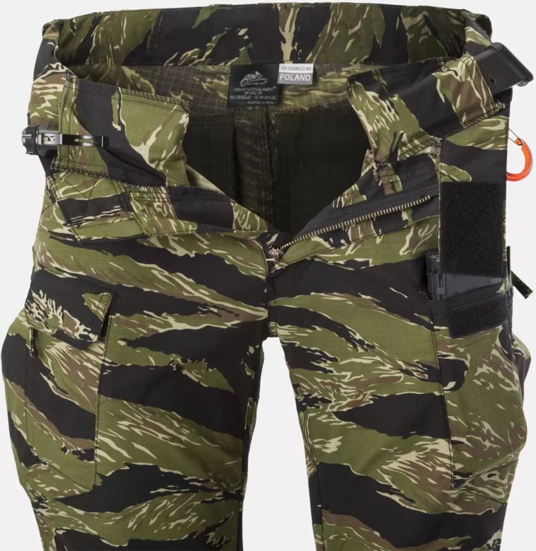 HELIKON Dlhé nohavice UTP PolyCotton Stretch RipStop - olive green (SP-UTL-SP-02)