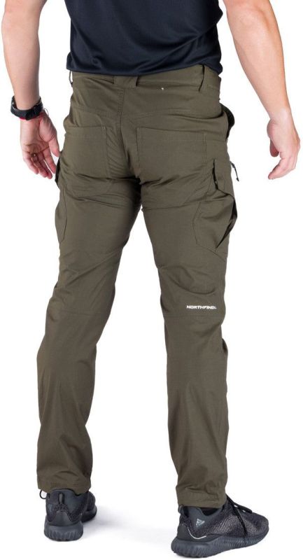 NORTHFINDER Dlhé nohavice BASTIAN - darkgreen (108241-300)