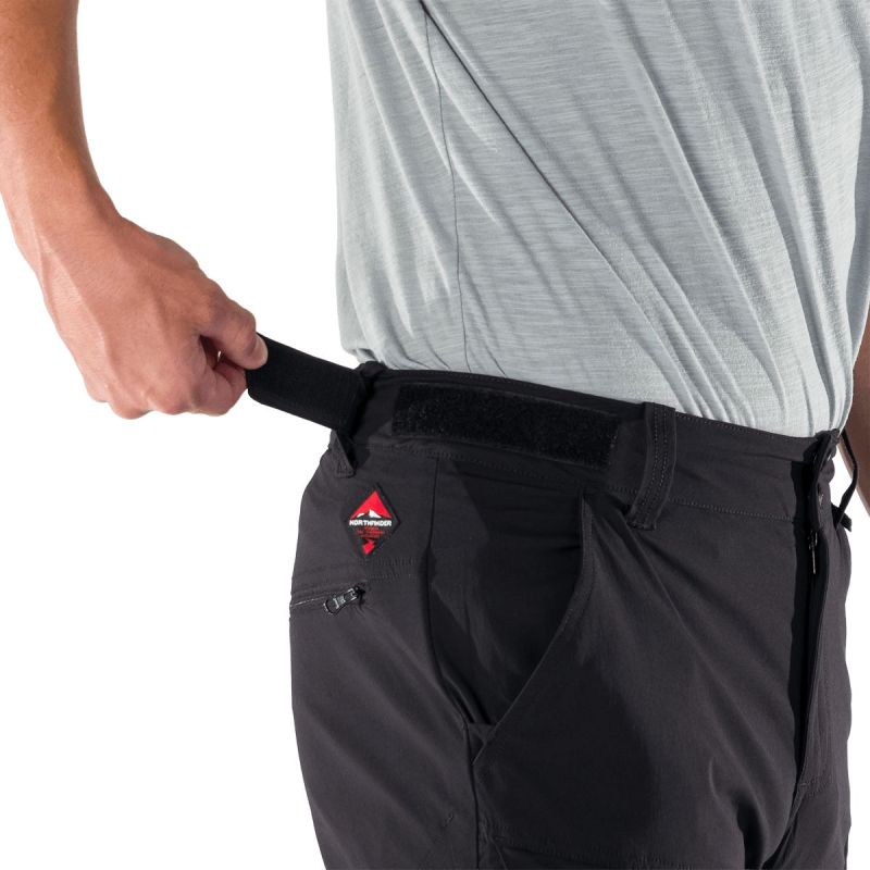 NORTHFINDER Dlhé nohavice BARTOL - black (108588-269)