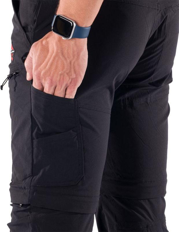 NORTHFINDER Dlhé nohavice BARTOL - black (108588-269)