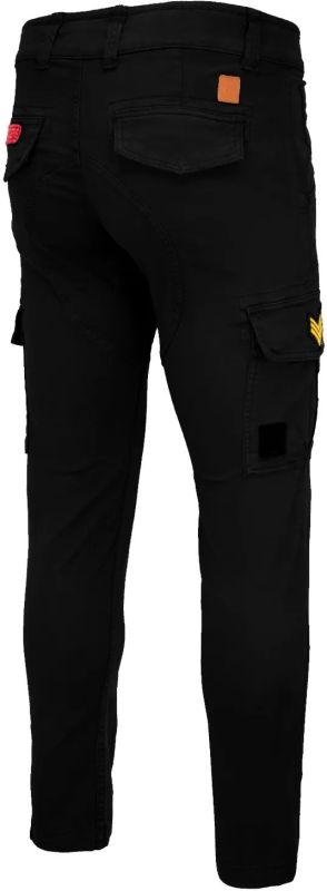 ALPHA INDUSTRIES Dlhé nohavice Petrol Patch Pant - black (178207/03)