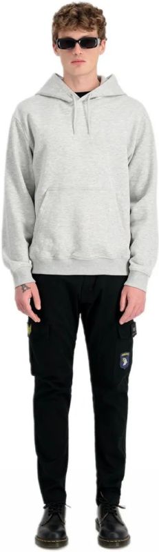 ALPHA INDUSTRIES Dlhé nohavice Petrol Patch Pant - black (178207/03)