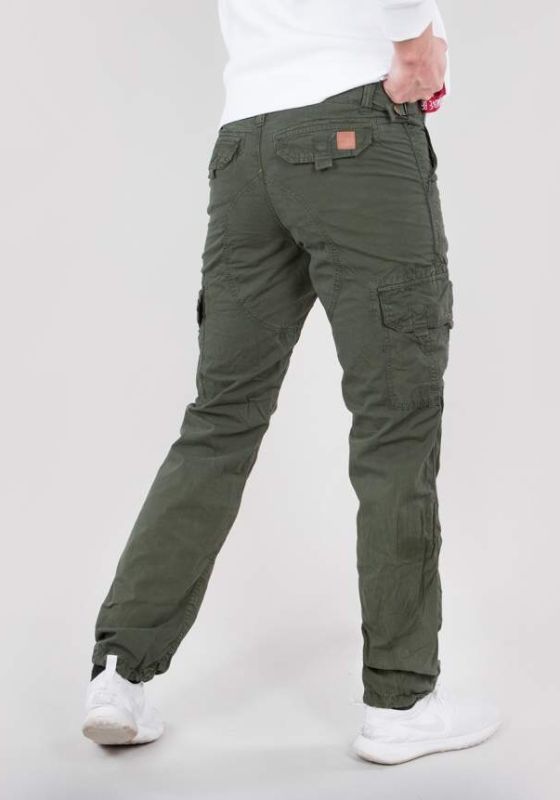 ALPHA INDUSTRIES Dlhé nohavice RS Cargo Pant - dark olive (178205/142)