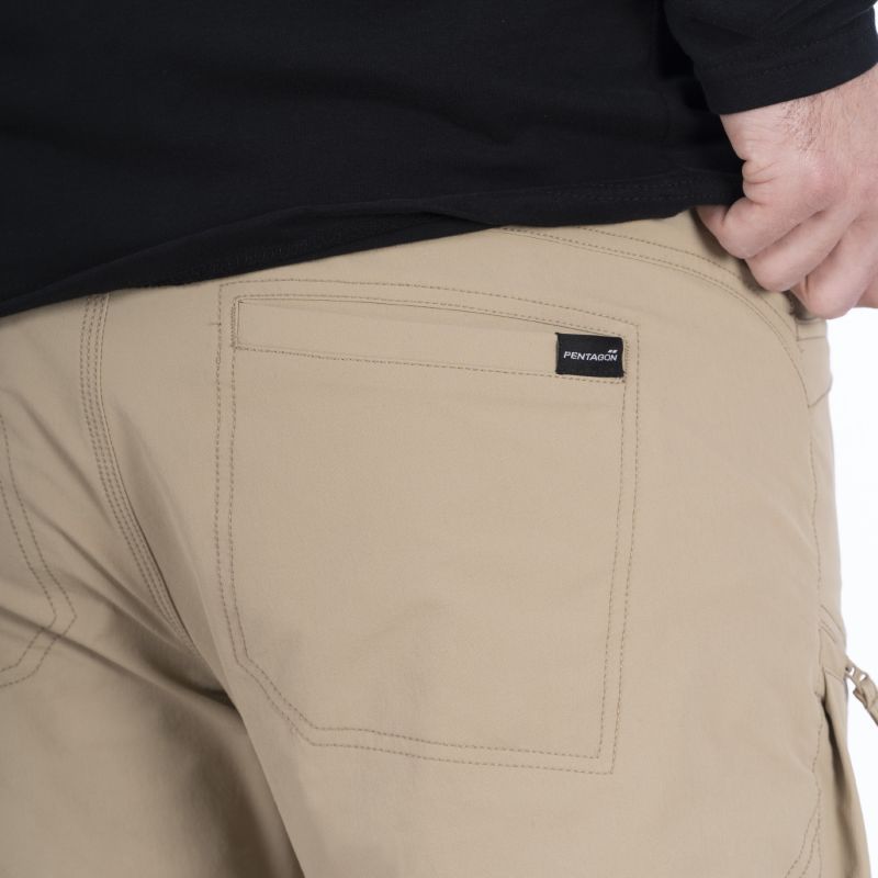 PENTAGON Dlhé nohavice Renegade "Tropic" - khaki (K05047)