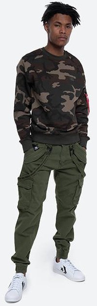 ALPHA INDUSTRIES Dlhé nohavice Utility Pant - dark olive (128202/142)