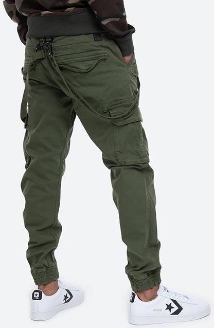 ALPHA INDUSTRIES Dlhé nohavice Utility Pant - dark olive (128202/142)