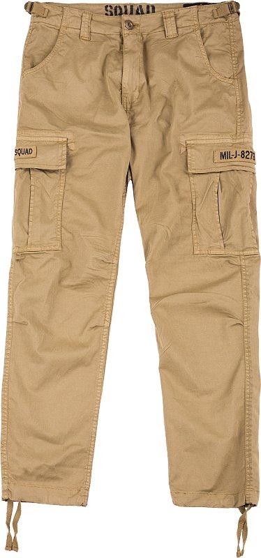 ALPHA INDUSTRIES Dlhé nohavice Squad Pant - khaki (188202/13)