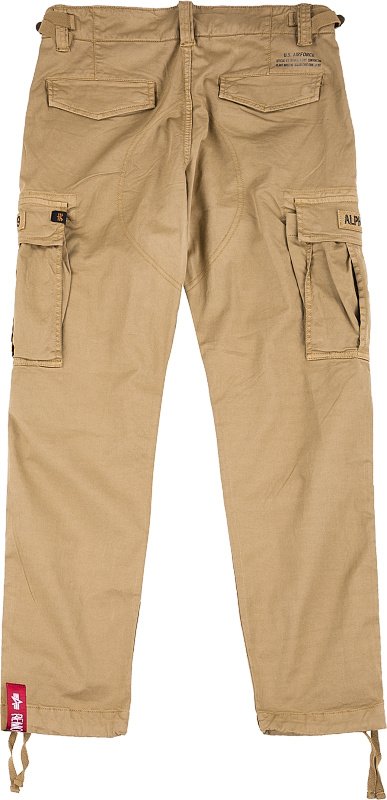 ALPHA INDUSTRIES Dlhé nohavice Squad Pant - khaki (188202/13)