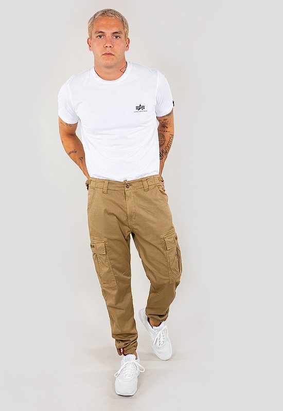ALPHA INDUSTRIES Dlhé nohavice Squad Pant - khaki (188202/13)