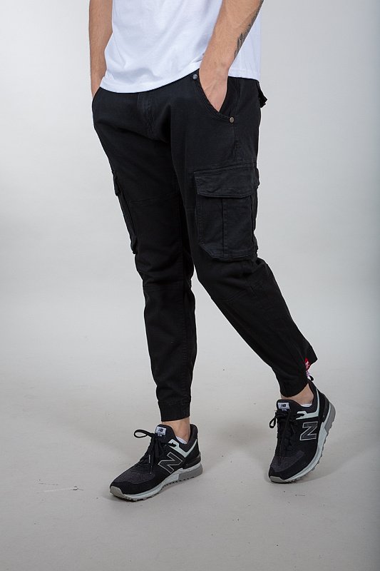 ALPHA INDUSTRIES Dlhé nohavice Army Pant - čierne (196210/03)