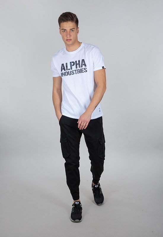 ALPHA INDUSTRIES Dlhé nohavice Army Pant - čierne (196210/03)