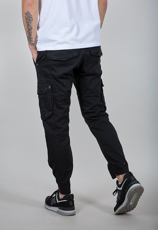ALPHA INDUSTRIES Dlhé nohavice Army Pant - čierne (196210/03)