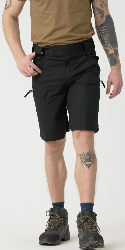 HELIKON Krátke nohavice UTS 8,5" PolyCotton Stretch Ripstop - black (SP-UTS-SP-01)
