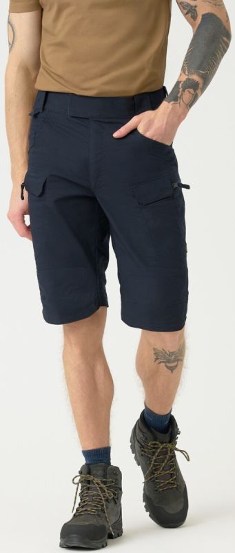 HELIKON Krátke nohavice UTS 11" PolyCotton Stretch Ripstop - navy blue (SP-UTK-SP-37)