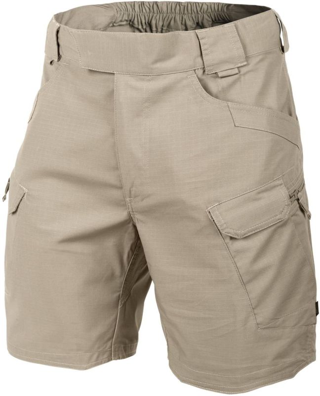 HELIKON Krátke nohavice UTS 8,5" Ripstop - khaki (SP-UTS-PR-13)
