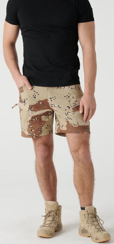 HELIKON Krátke nohavice UTS 6" - 6 Color Desert (SP-UTU-SP-6C)