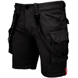 ALPHA INDUSTRIES Krátke nohavice Utility Short - black (116213/03)