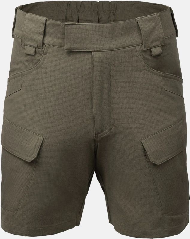 HELIKON Krátke nohavice OTS Ultra AeroTech - taiga green (SP-OTU-AT-09)