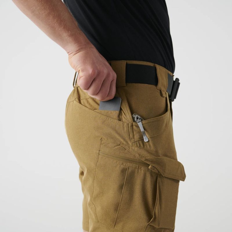 HELIKON Krátke nohavice OTS Ultra AeroTech - black (SP-OTU-AT-01)