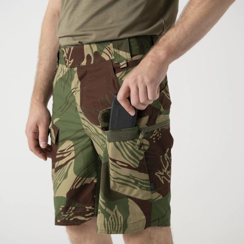 HELIKON Krátke nohavice UTS 8,5" PolyCotton Stretch Ripstop - navy blue (SP-UTS-SP-37)