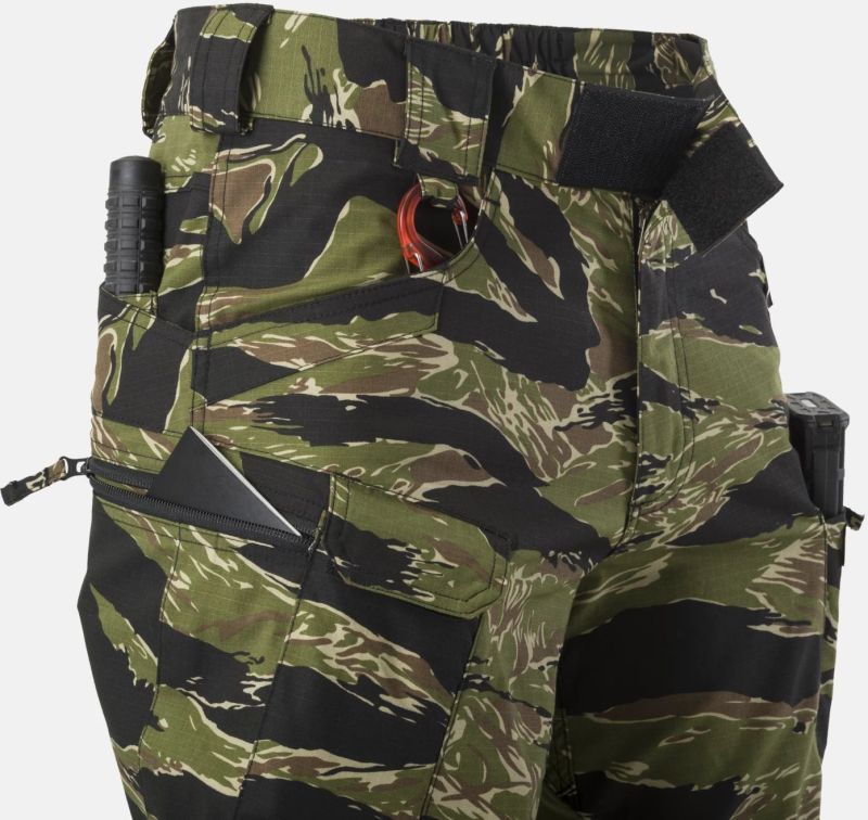 HELIKON Krátke nohavice UTS 11" PolyCotton Stretch Ripstop - shadow grey (SP-UTK-SP-35)