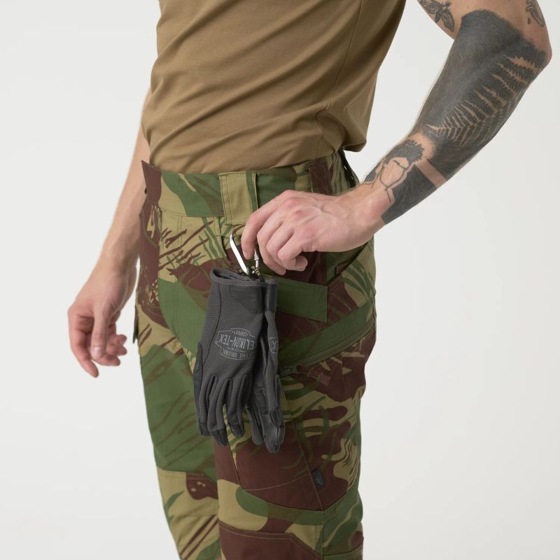 HELIKON Krátke nohavice UTS 11" PolyCotton Stretch Ripstop - shadow grey (SP-UTK-SP-35)