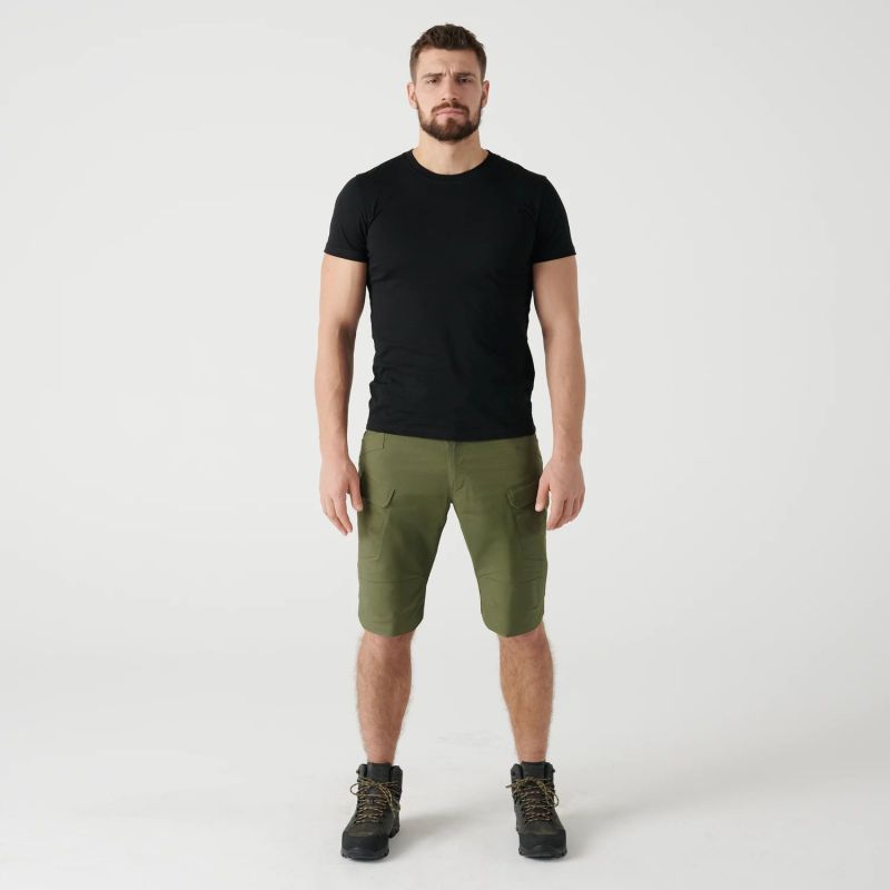 HELIKON Krátke nohavice UTS 11" PolyCotton Stretch Ripstop - black (SP-UTK-SP-01)