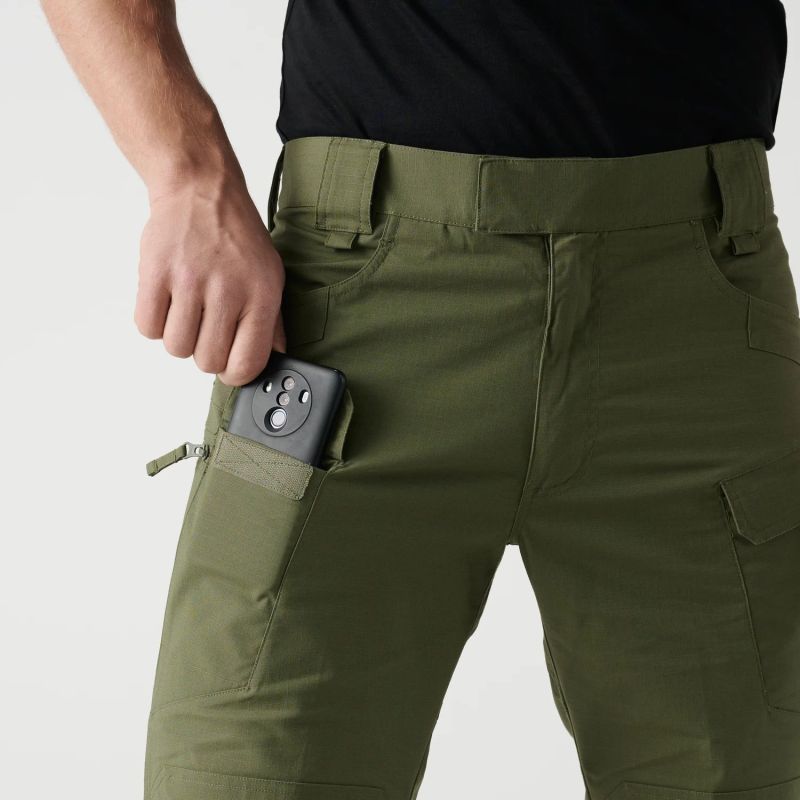 HELIKON Krátke nohavice UTS 11" PolyCotton Stretch Ripstop - black (SP-UTK-SP-01)