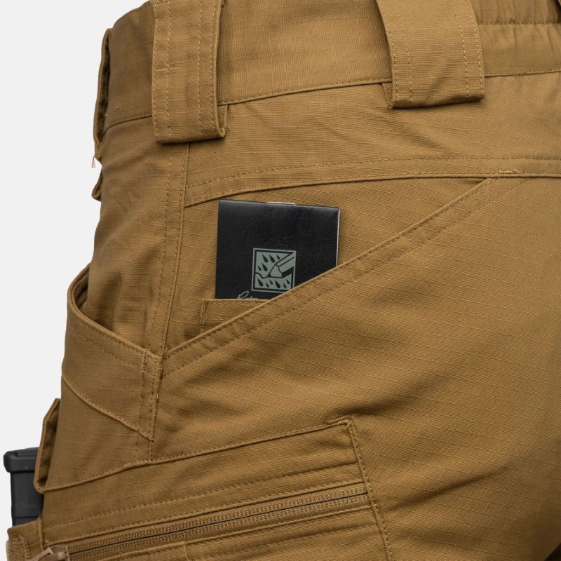HELIKON Krátke nohavice UTS 11" PolyCotton Stretch Ripstop - black (SP-UTK-SP-01)