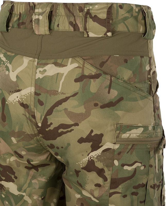 HELIKON Krátke nohavice UTS 11" FLEX PC Twill - MP camo (SP-UFK-PT-33)