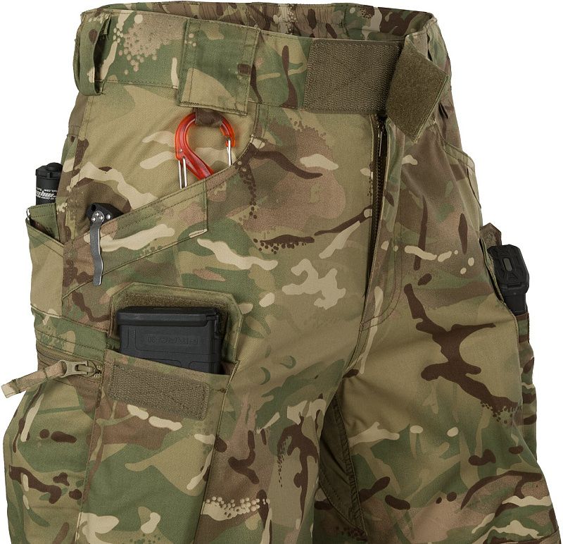 HELIKON Krátke nohavice UTS 11" FLEX PC Twill - MP camo (SP-UFK-PT-33)