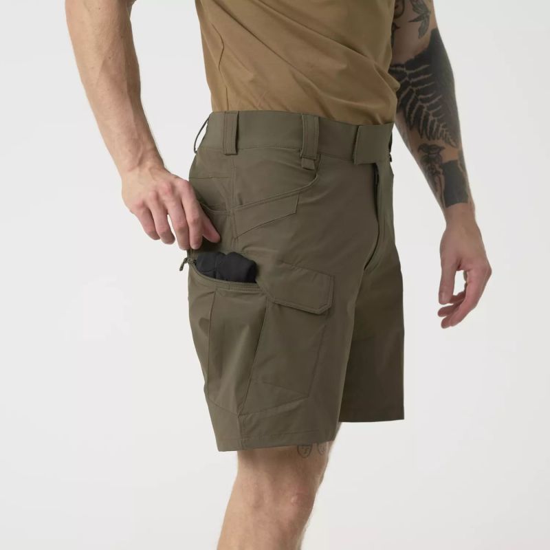 HELIKON Krátke nohavice OTUS VersaStretch - shadow grey (SP-OTU-VL-35)