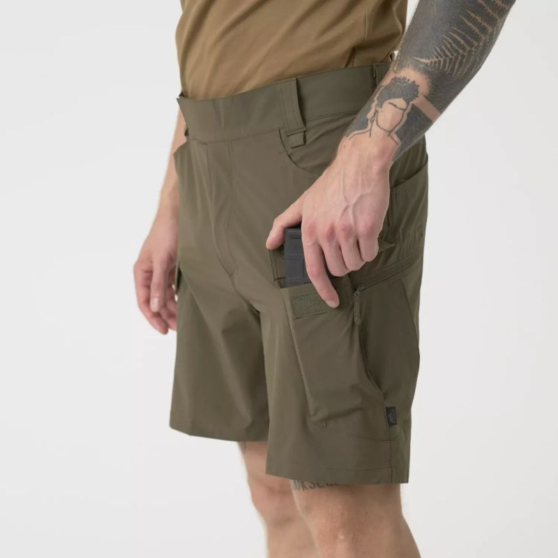 HELIKON Krátke nohavice OTUS VersaStretch - shadow grey (SP-OTU-VL-35)