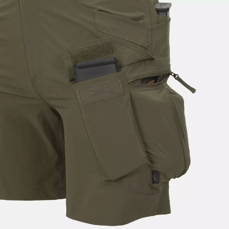HELIKON Krátke nohavice OTUS VersaStretch - shadow grey (SP-OTU-VL-35)