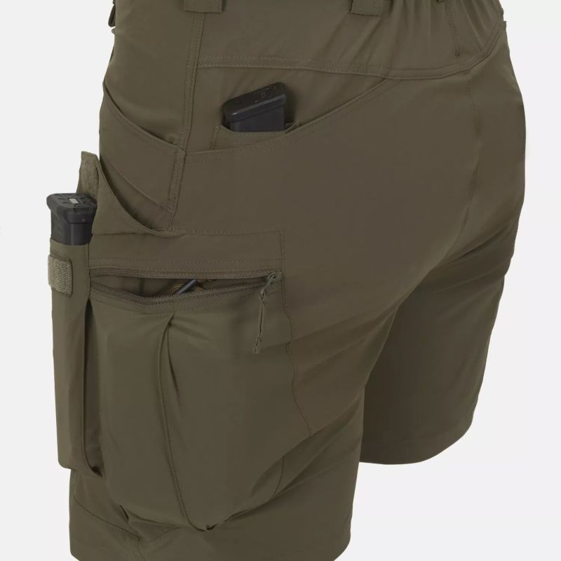 HELIKON Krátke nohavice OTUS VersaStretch - shadow grey (SP-OTU-VL-35)