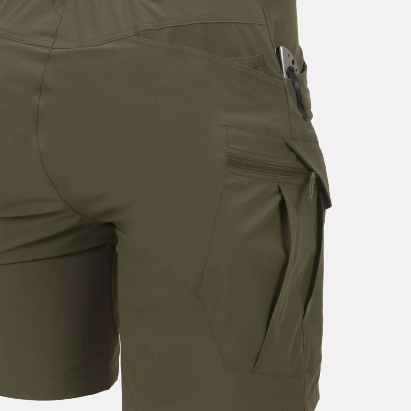 HELIKON Krátke nohavice OTUS VersaStretch - shadow grey (SP-OTU-VL-35)