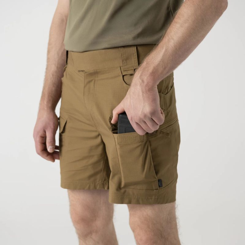 HELIKON Krátke nohavice UTS 6" - 6 Color Desert (SP-UTU-SP-6C)