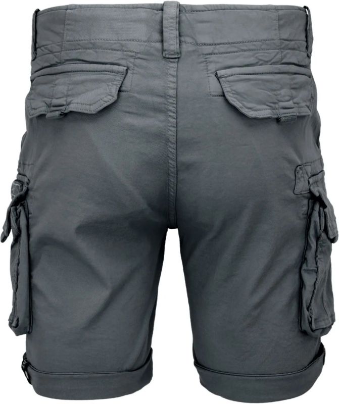 ALPHA INDUSTRIES Krátke nohavice Crew - vintage grey (176203/684)