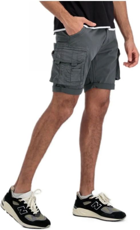 ALPHA INDUSTRIES Krátke nohavice Crew - vintage grey (176203/684)