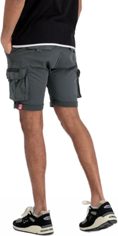 ALPHA INDUSTRIES Krátke nohavice Crew - vintage grey (176203/684)
