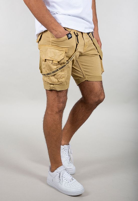 ALPHA INDUSTRIES Krátke nohavice Utility Short - sand (116213/14)