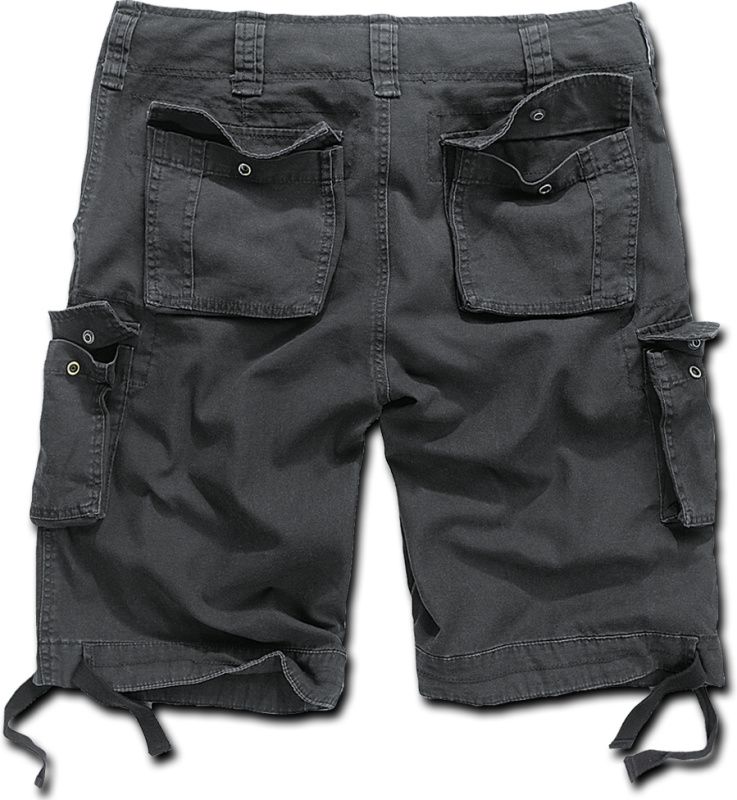 BRANDIT Krátke nohavice URBAN LEGEND - čierne (2012/2)