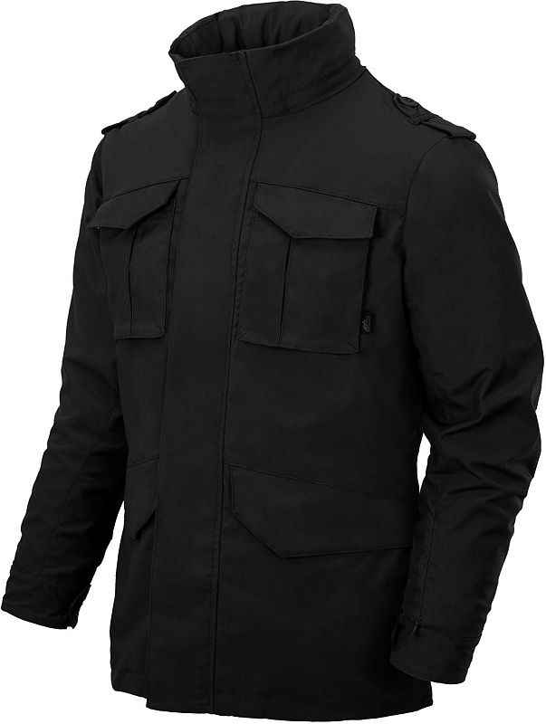 HELIKON Bunda Covert M-65 - čierna (KU-C65-DC-01)