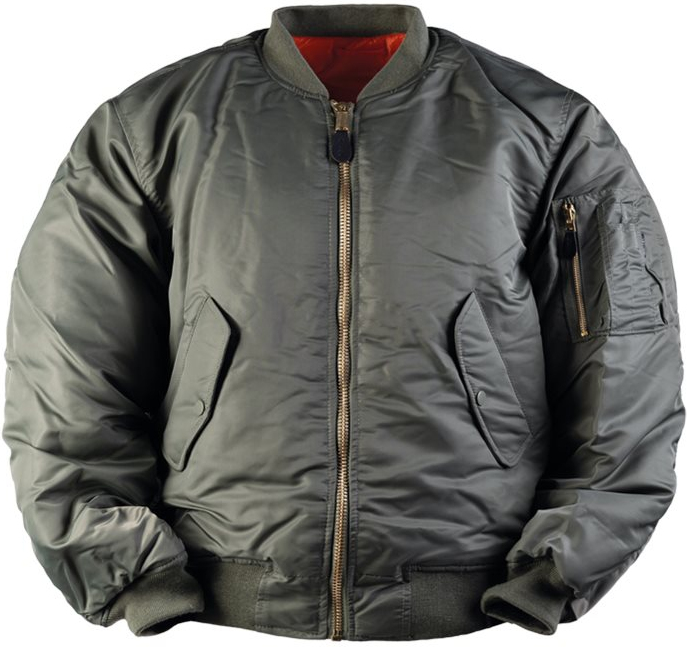 MILTEC Bunda letecká US BASIC MA1 - olive (10402001)